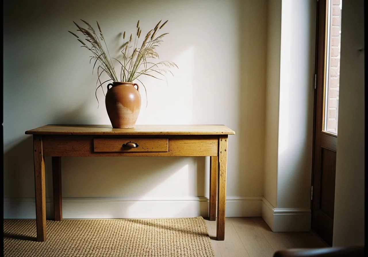 A warm, lived-in corner of a home